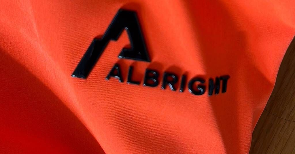 Albright Pantaloni: Albright Herren Skihose, neonorange, Gr.S – Usato da Windisch venduto da eli310 1