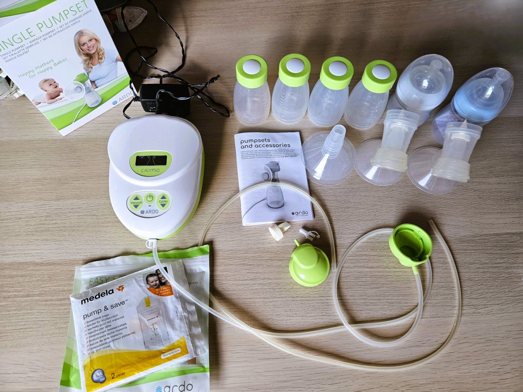 Ardo Stillzubehör: ARDO SINGLE PUMPSET Einfach-Pumpset mit Extras – Gebraucht aus Thun von yannisgu