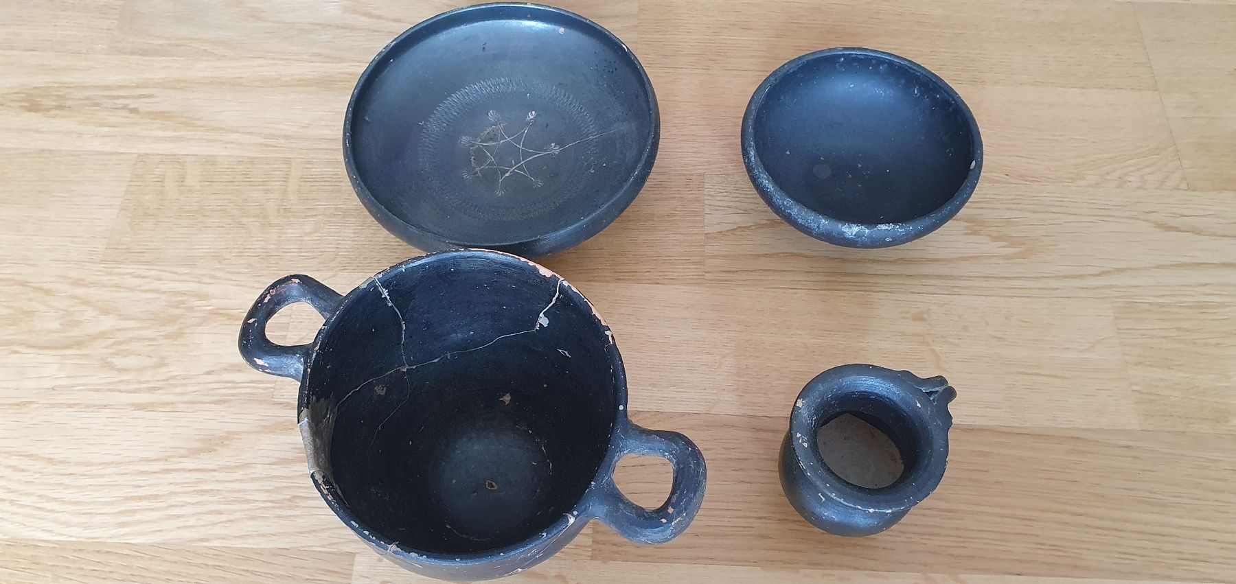 Tutte le decorazioni: 4 objets anciens provenant de Pompei – Usato da Moutier venduto da mar_7nrw
