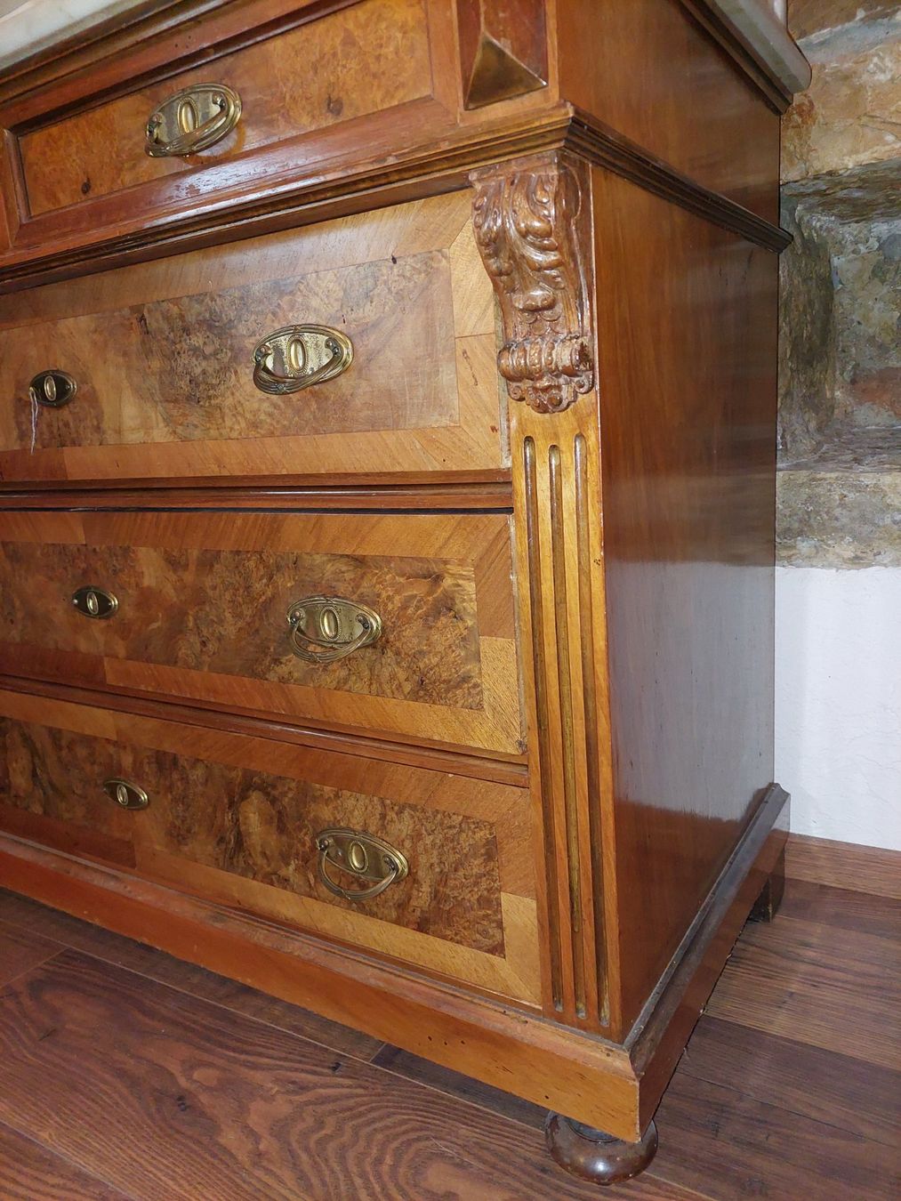 Cassettiere: Gründerzeit Kommode, Prachtexemplar – Usato da Siblingen venduto da rantiques 2