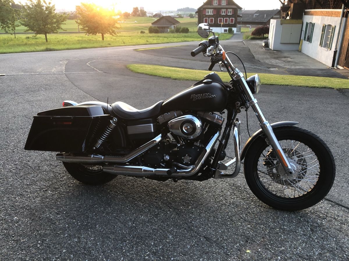 Chopper: Harley Davidson Dyna FXDB – Gebraucht aus Arth von kraehe82