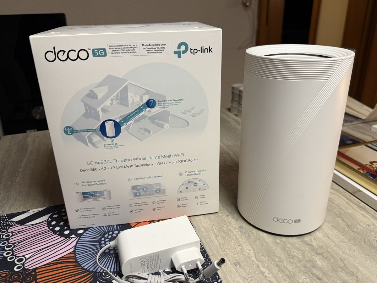 Deco BE65-5G für Simkarte Wi-Fi 7 Router - Neuwertig! (Neu (gemäss ...