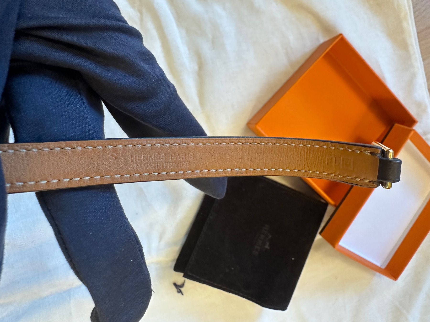Hermès Bracciali & Braccialetti: HERMES Rivale leather bracelet – Nuovo (secondo la descrizione) da Luzern venduto da Miausie 2