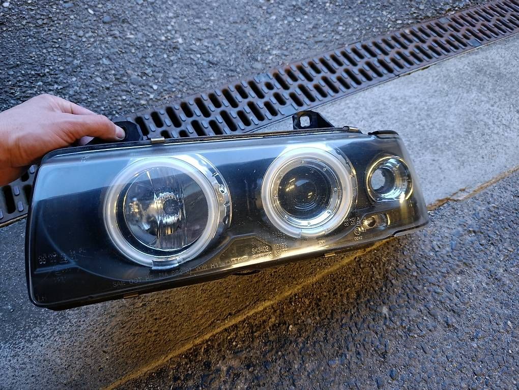 BMW Fari: BMW e36 coupe/cabrio Scheinwerfer mit Angeleyes – Usato da Domat/Ems venduto da Lorand_ 4