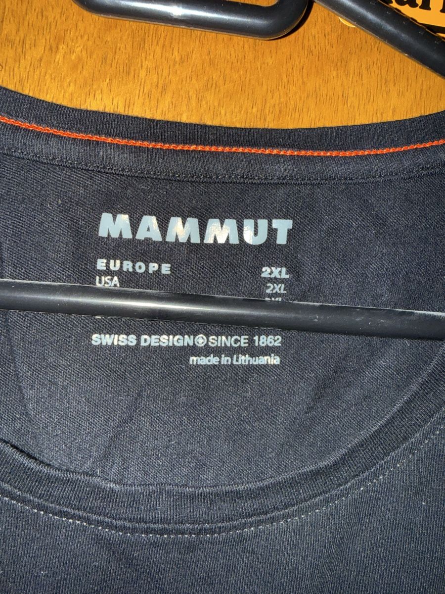 Mammut T-shirt: Mammut Shirt XXL – Usato da Wolhusen venduto da Raffi_Weber 2