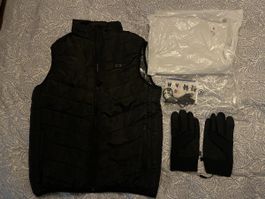 Beheizte Weste und Heizbare Handschuhe XL