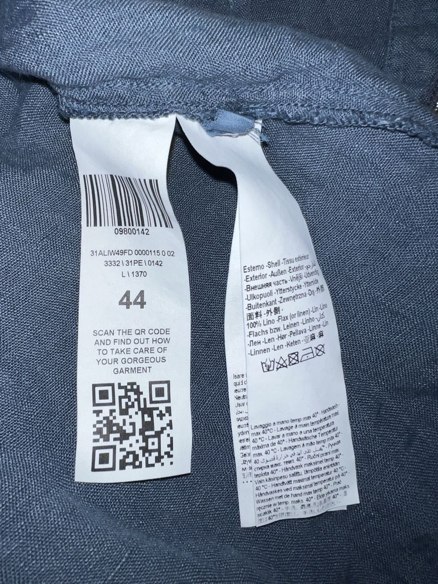 Vestiti: Leinenkleid mit Strass, Grösse 38 – Nuovo (secondo la descrizione) da Uetikon am See venduto da liah22 5