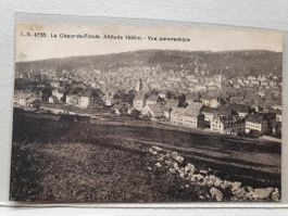 LA CHAUX-DE-FONDS  -  Vue panoramique - 1916