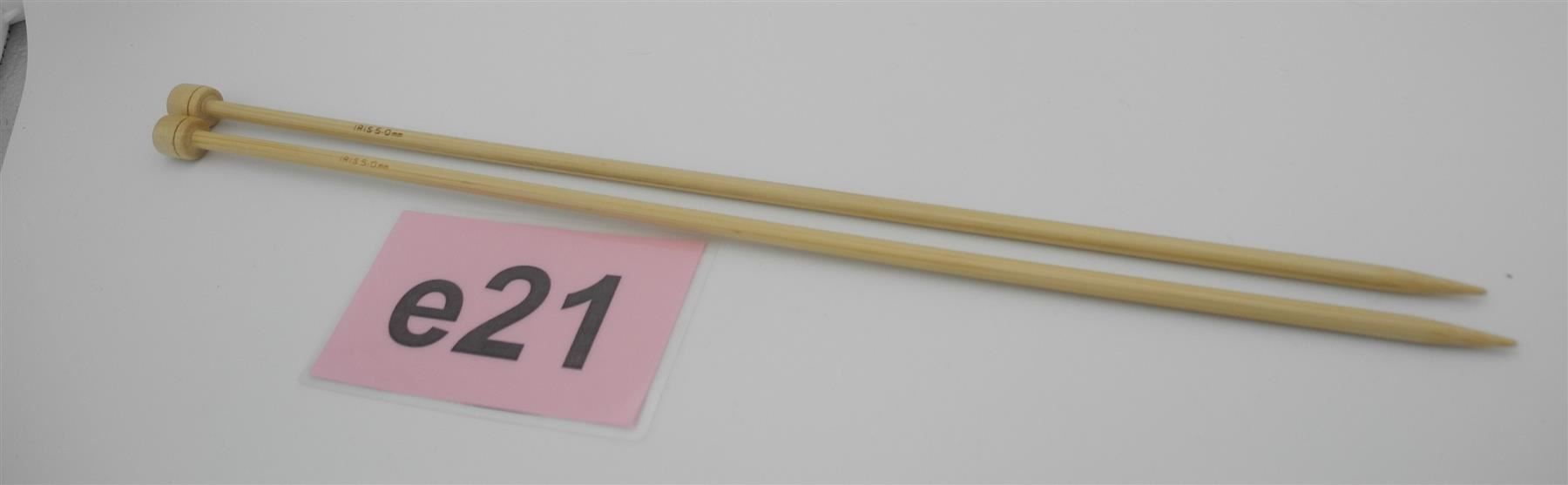 Ferri: Iris Bambus Stricknadeln 5.0 mm, Nr. e21 – Nuovo (secondo la descrizione) da Kottwil venduto da Crazyrolf