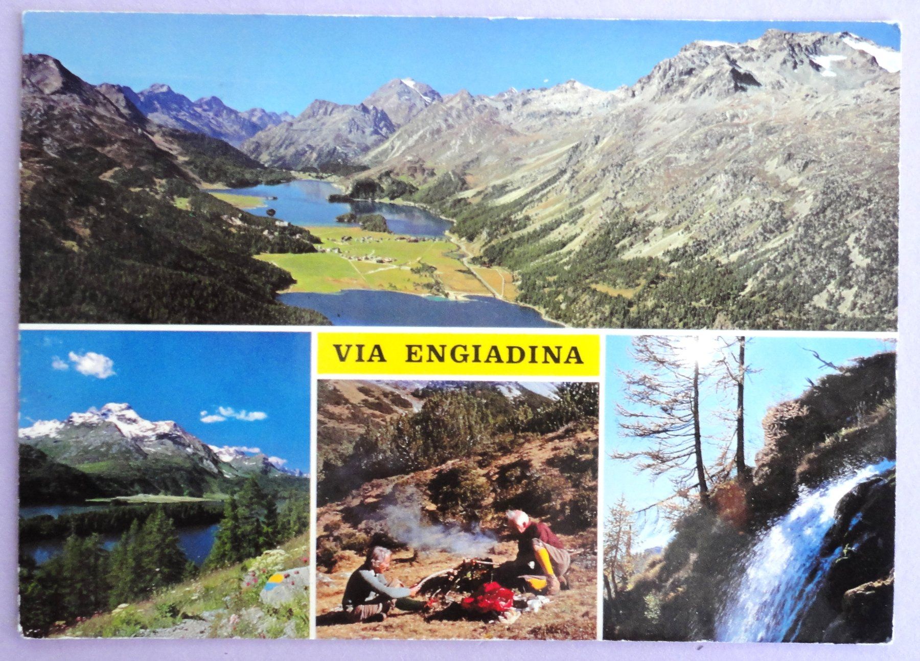 Cartoline postali: Via Engiadina – Usato da Fétigny venduto da Billy2miny
