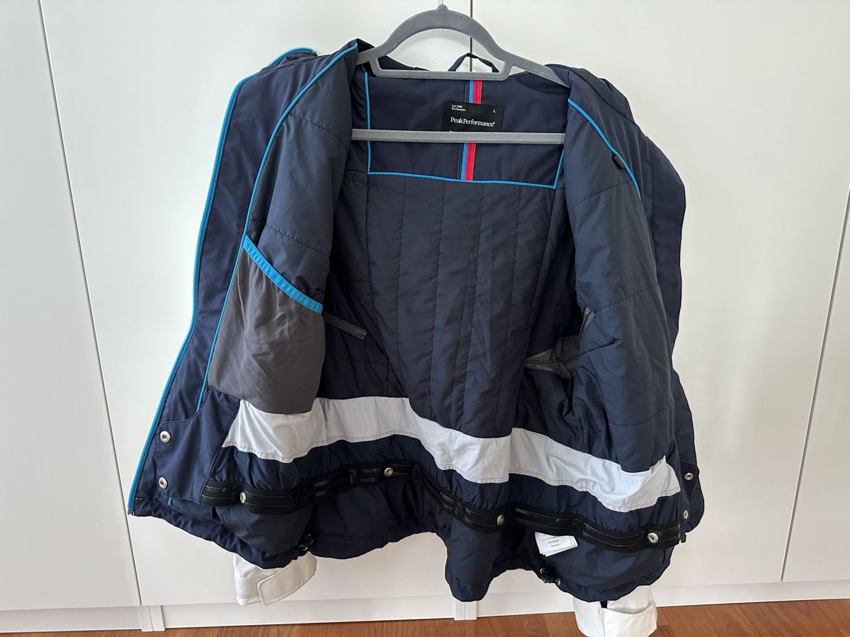 Peak Performance Jacken: Peak Performance Ski Jacke weiss / blau Hipe Core + – Gebraucht aus Eglisau von Nic1906 5