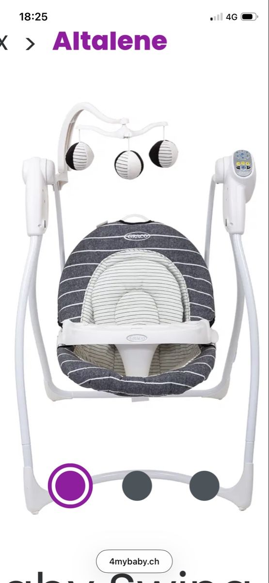 Altre altalene da giardino: Graco elektrische Babyschaukel – Nuovo (secondo la descrizione) da Chur venduto da mar_6k6w