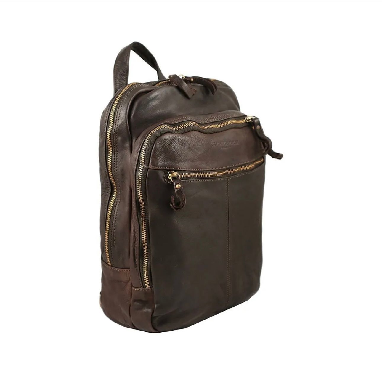Zaini: Lederrucksack groß Milano - Farbe: Braun – Nuovo e nell'imballaggio originale da Wittenbach venduto da WWW.DRILUBAGS.CH 4