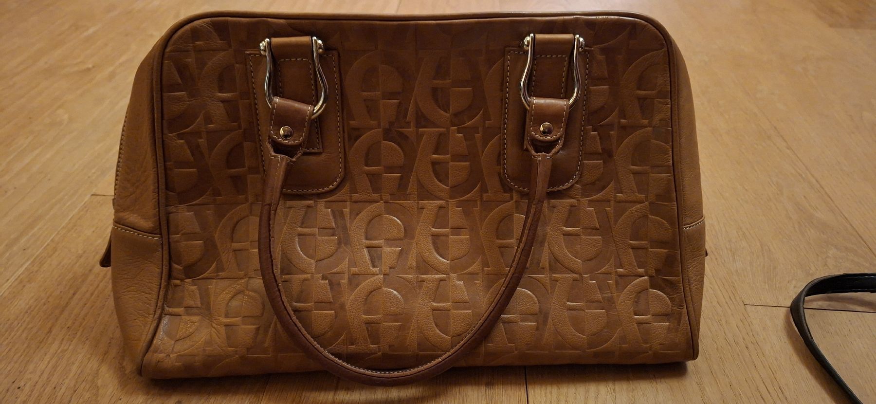Borse: Leder Handtasche – Usato da Klosters venduto da cin11