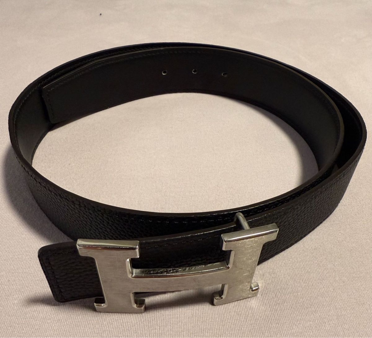 Hermès Cinture: Hermes Belt Gurt Schwarz – Usato da Küsnacht ZH venduto da ell_8pht