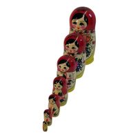 Matroschka Puppen 7tlg, 17cm (Babuschka)
