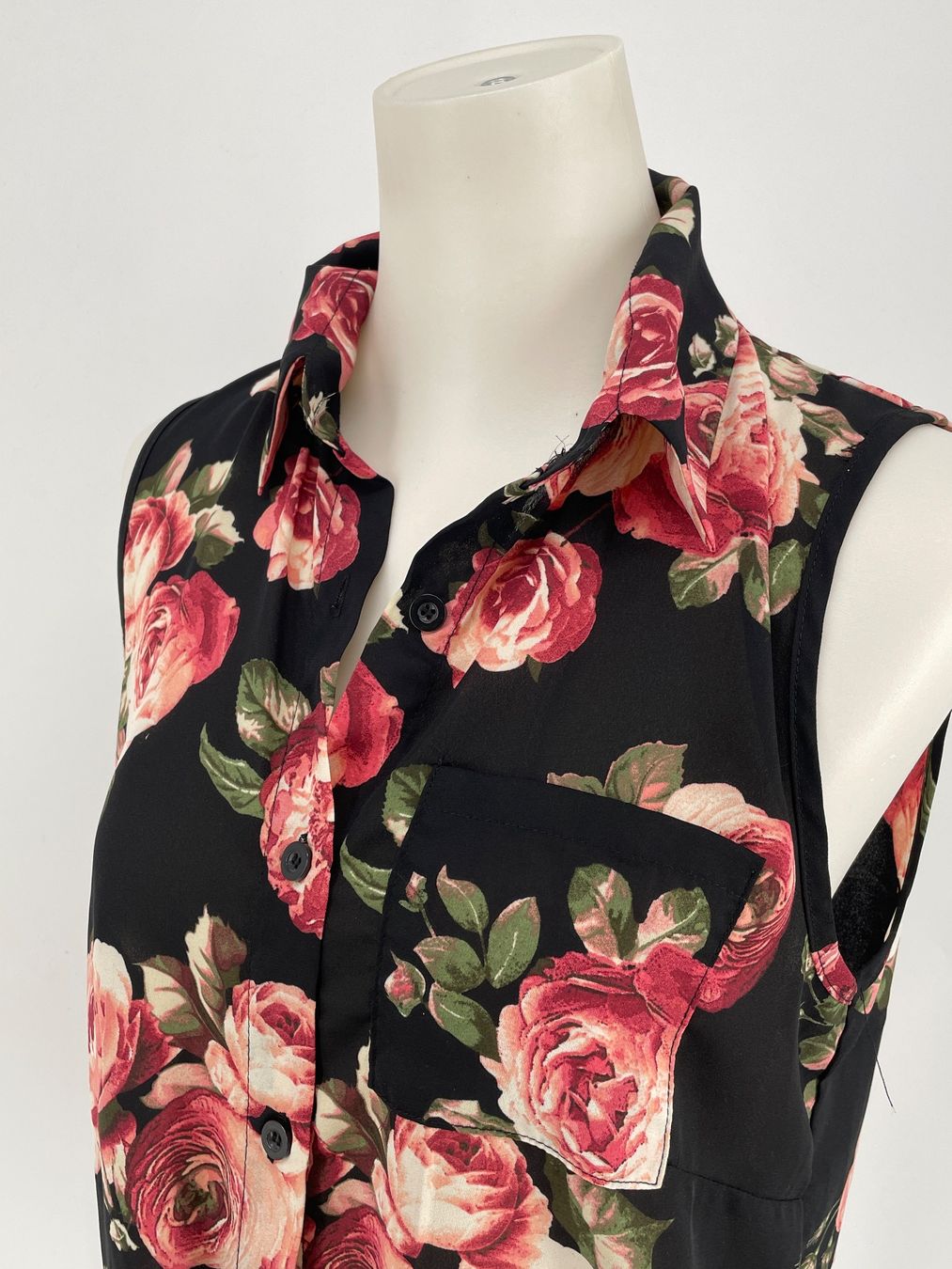 Camicette: Bluse mit Rosenmuster - Gr.XS/S – Usato da Auenstein venduto da moin. 3