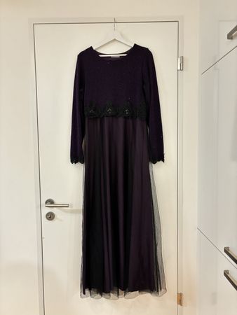 Festliches Kleid violett