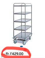 neuer Edelstahlwagen 1000 x 600 mm 5 Etagen statt 1429.-