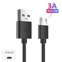 Micro-USB-Schnellladekabel 3A Câble de charge rapide micro-U