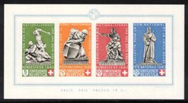 1940 Bundesfeierblock  B12 * (Blocknr. 6)