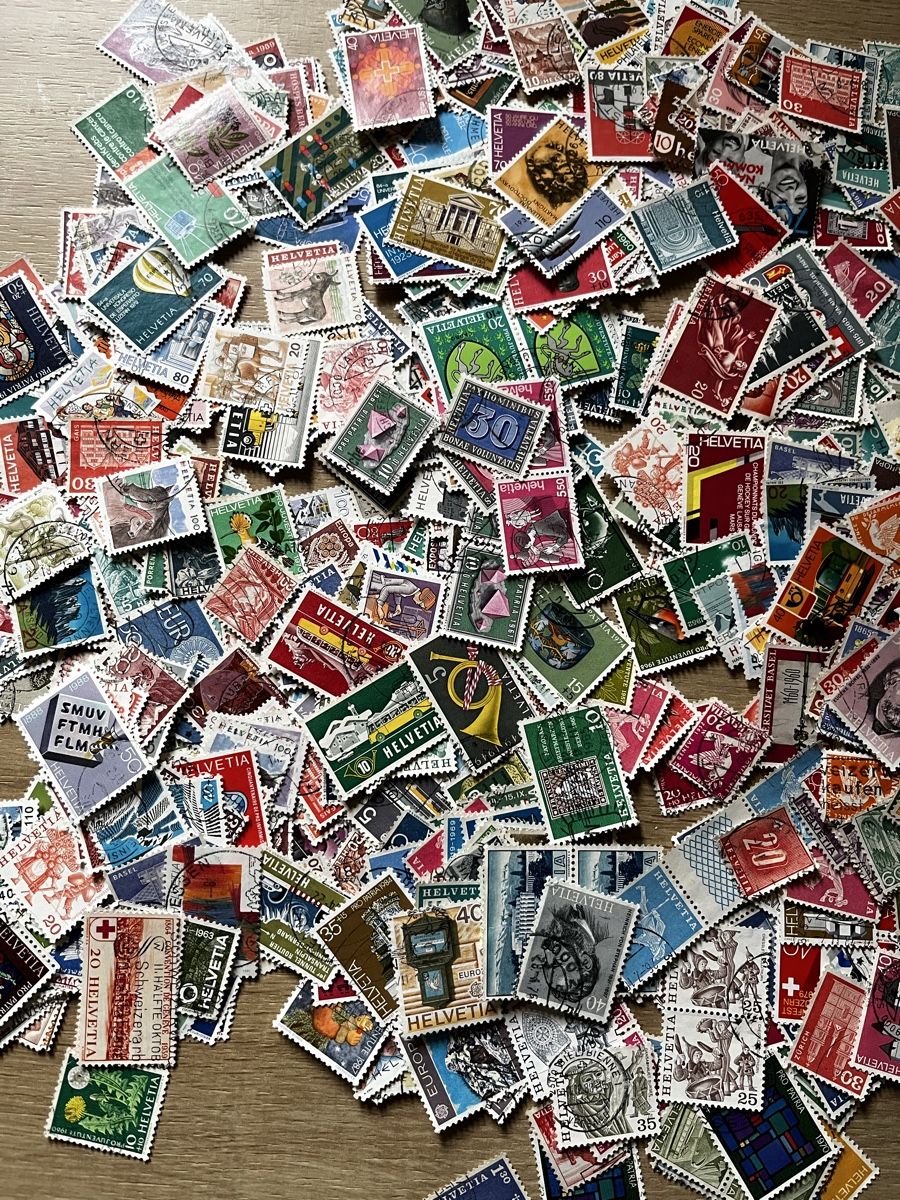 Tutti i francobolli: 1000 CH Briefmarken – Usato da Villigen venduto da Manometer 3