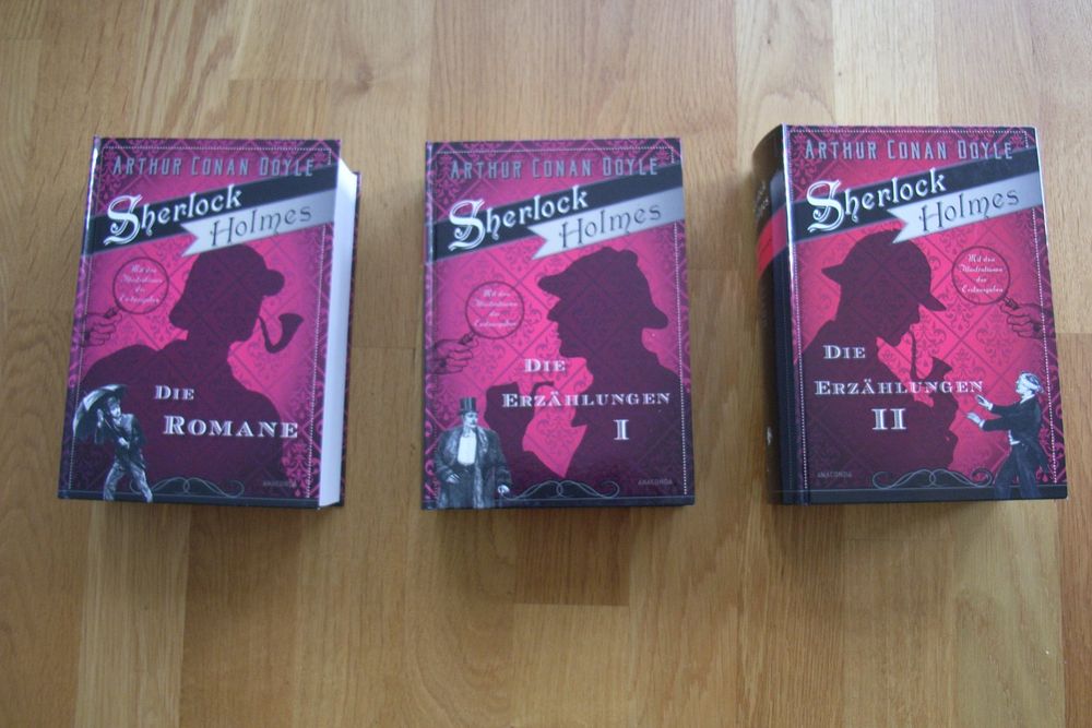 ARTHUR CONAN DOYLE SHERLOCK HOLMES 3 GEBUNDENE BÜCHER Kaufen auf Ricardo