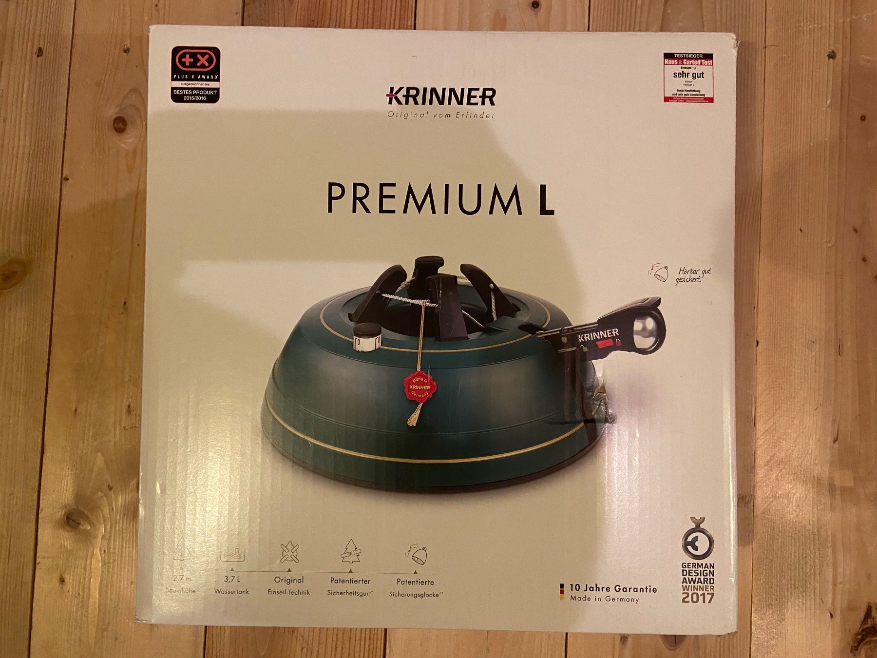 Krinner Basi per albero di Natale: Krinner Baumhalterung Grösse L - neuwertig – Nuovo (secondo la descrizione) da Kleinandelfingen venduto da linssandra 6