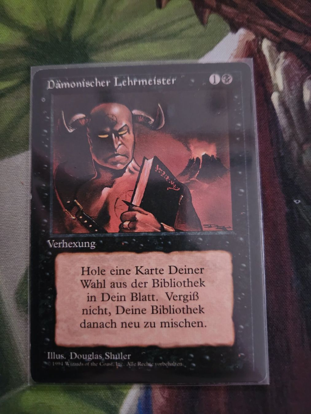 Magic The Gathering Carte collezionabili: MTG Demonic Tutor Deutsch Limitiert – Usato da Bütschwil venduto da Osomo