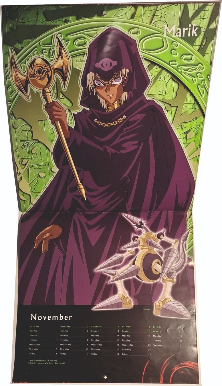 Calendari: Yu-Gi-Oh! Official Calendar 2005 – Usato da Leuggern venduto da elitocram 7