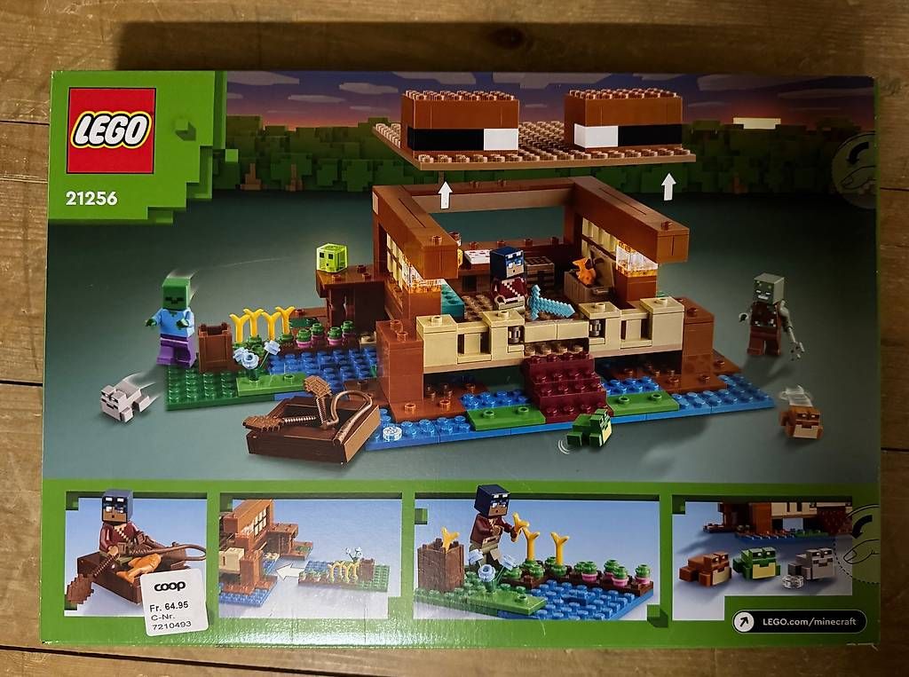 LEGO Minecraft: Das Froschhaus - 21256 - ungeöffnet (Neu und ...