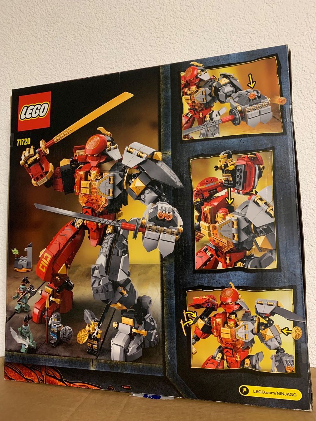 Lego Baukästen: Lego Ninja 71720 Feuerstein Mech Neu – Neu und originalverpackt aus Wegenstetten von Pumukel85 1