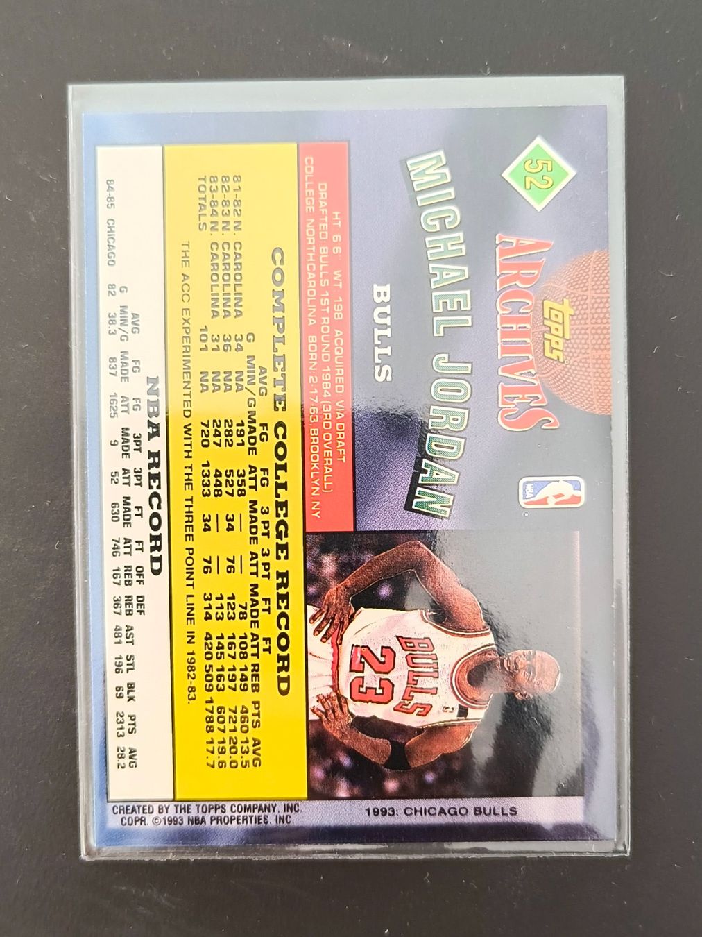 Topps Sammelbilder & Trading cards: Michael Jordan 1992 Topps Archives – Gebraucht aus Greifensee von Birdman11 5