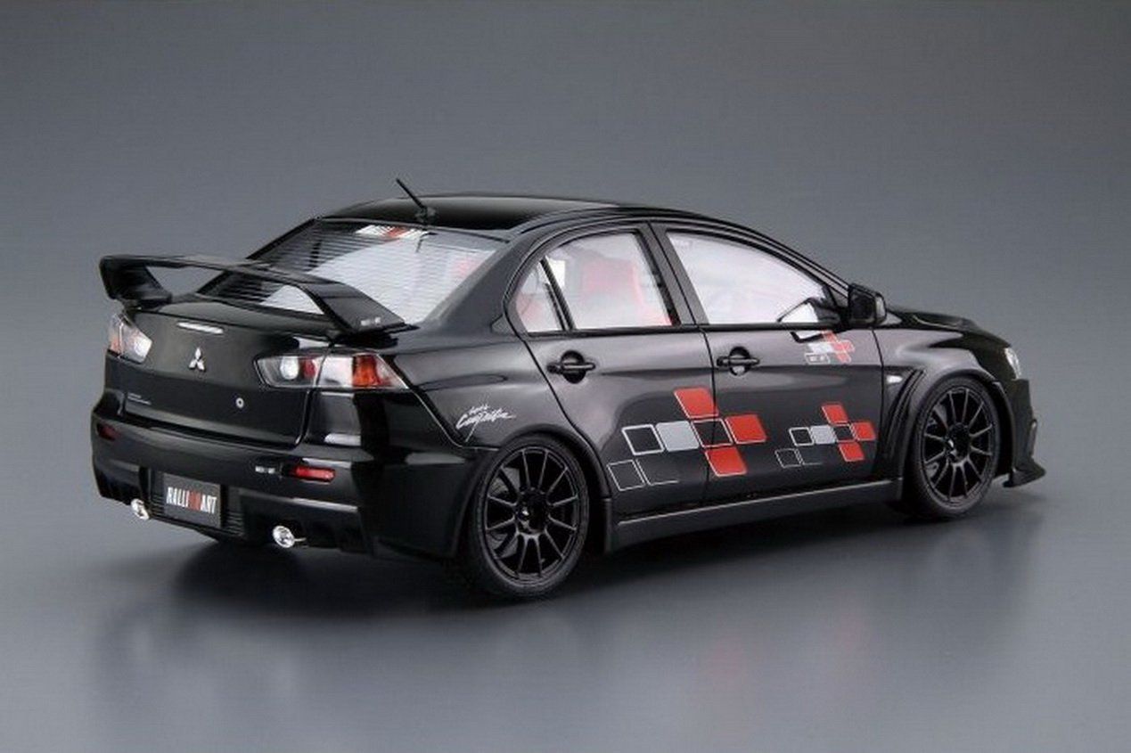 Kit di modellismo & Modellini statici: Mitsubishi Lancer Evolution X CZ4A '07 RalliArt 1:24 Aoshima – Nuovo e nell'imballaggio originale da Rothenburg venduto da aron2006 2