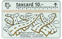 Taxcard 211L_88463 Meyer AG Willisau 500 Ex ungebraucht