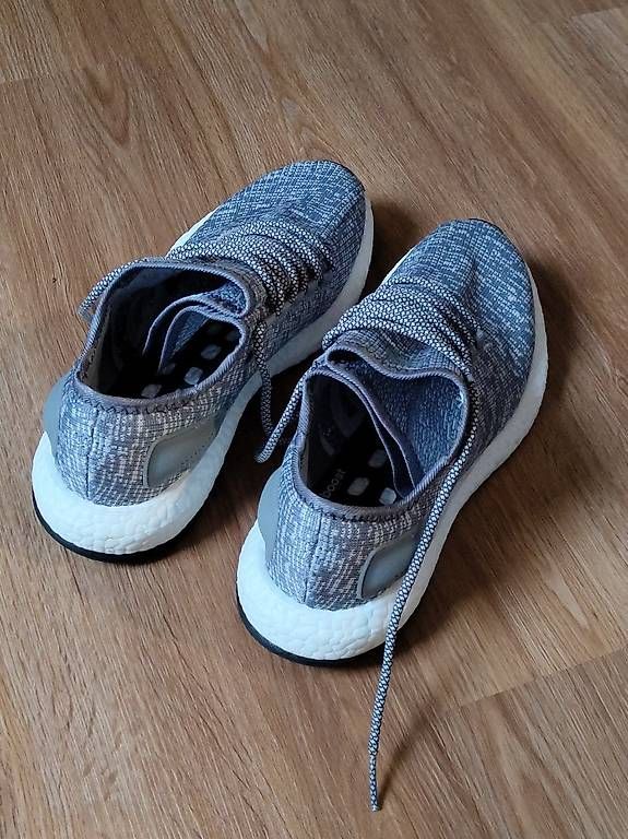 Scarpe da uomo: Sneaker/Schuhe Adidas PureBoost Grey US 9.5 – Usato da Au SG venduto da Faebukuki 2