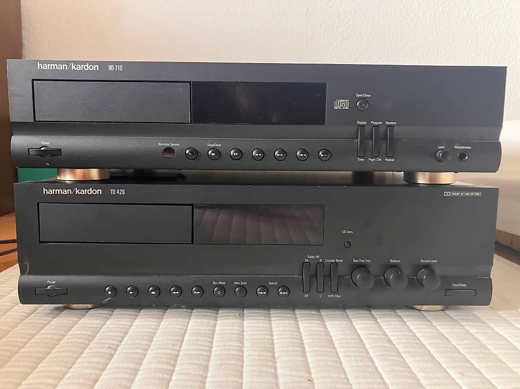 Sistemi audio & multimediali: DEFEKT: Harman Kardon CD Player und Tape Deck – Difettoso da Bern venduto da tramblech 1