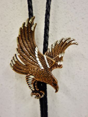 Bolo Tie Western Krawatte Cowboy ADLER FEDER KRALLEN USA