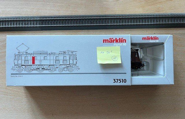 Märklin Modellini di ferrovie: Märklin Ae 3/6 II (Digital) – Usato da Winterthur venduto da dond1