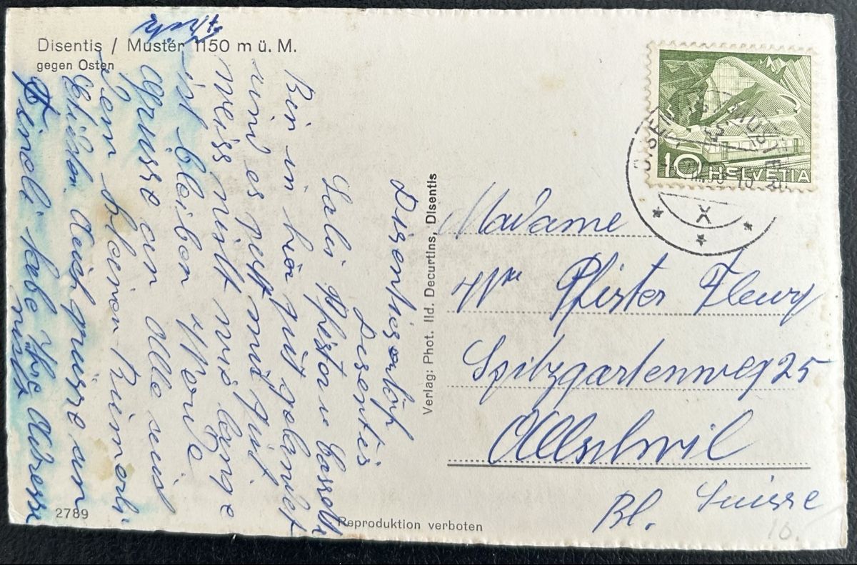 Cartes postales: AK Disentis  – D'occasion à Horw par Tellbub 1