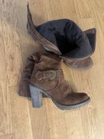 Wildleder Stiefel Braun Gr. 36 Top Zustand