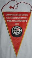 Wimpel Eishockey  Weltmeisterschaften 1971