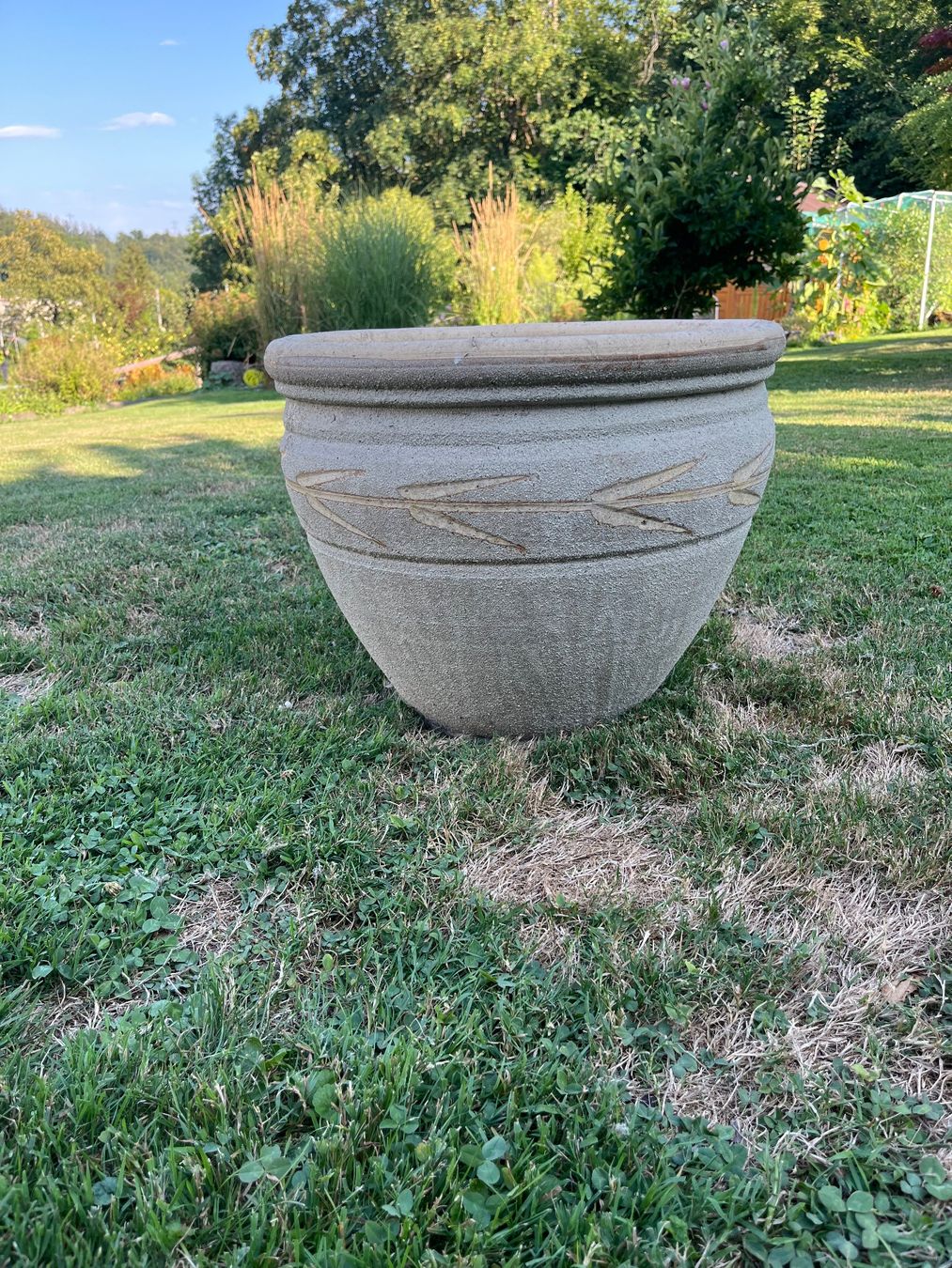 Blumentöpfe: Blumentopf beige gelb – Gebraucht aus Adliswil von Sphinx 1