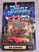 Muscle Machines '69 Camaro 1:64 Die Cast New