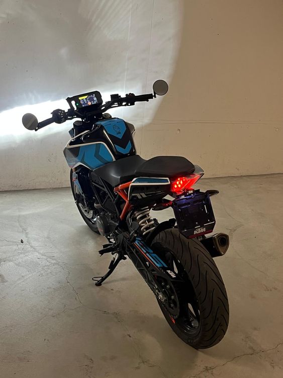 KTM Strada: KTM 125 Duke mit einzigartigem Decor – Usato da Weiningen ZH venduto da MellRo.54 2