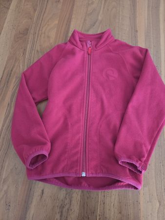 Fleecejacke rot Gr 122
