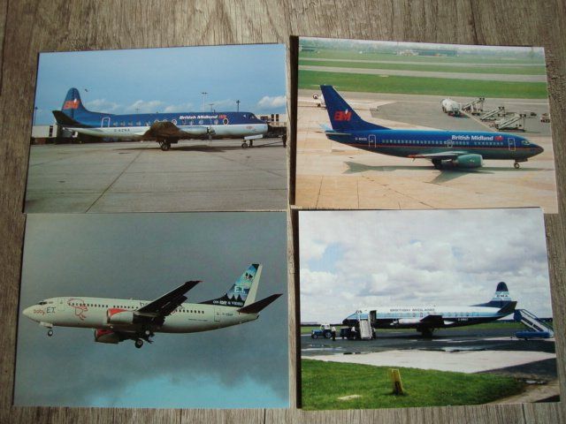 Cartes postales: British Midland 10 Verschiedene Ansichtskarte. – Neuf avec emballage d'origine à Thun par Abigboss 2