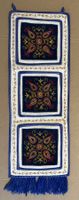 Wandschmuck mit 3 Taschen aus Kirgistan