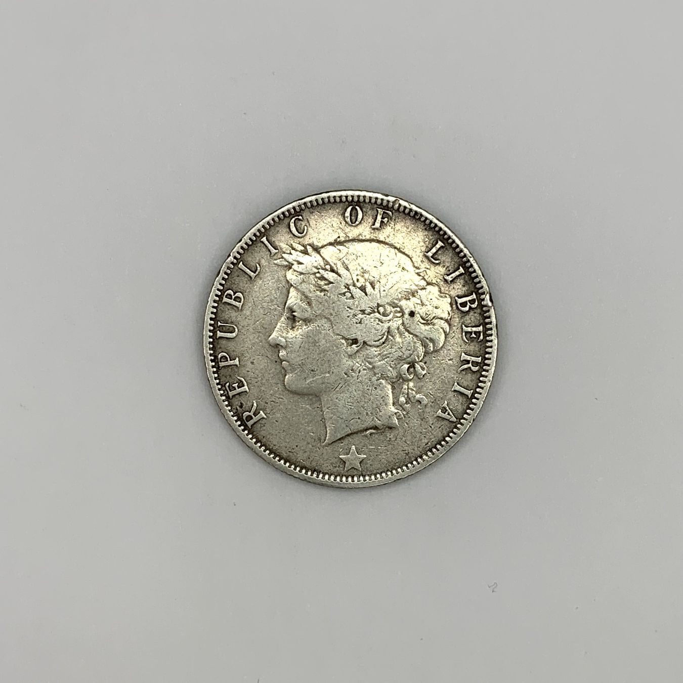 Tutti le monete: Liberia 25 Cents 1906 Silver Coin – Usato da Lausanne venduto da subermarket 1