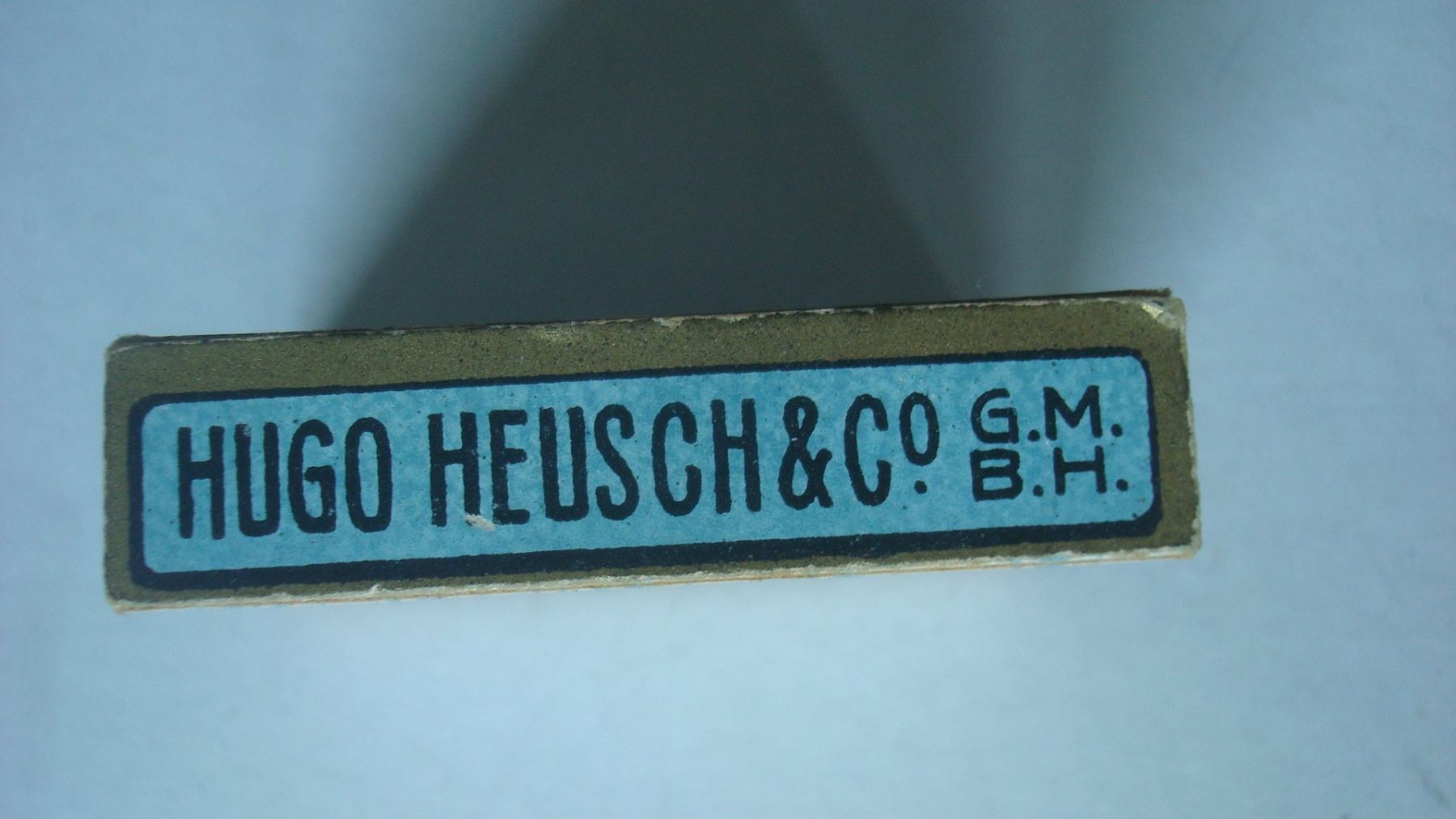 Barattoli: Antike Kartonbox "Heusch Sphinx-Reform" Sichernadeln leer – Usato da Münchenstein venduto da Pesci6 1
